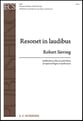 Resonet in Laudibus SATB choral sheet music cover